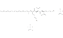 N2-(1-Oxohexadecyl)-L-lysyl-L-valyl-L-lysine 2,2,2-trifluoroacetate (1:2) Structure