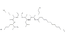 N2-(1-Oxotetradecyl)-L-lysyl-L-leucyl-L-alanyl-L-lysyl-L-lysinamide Structure